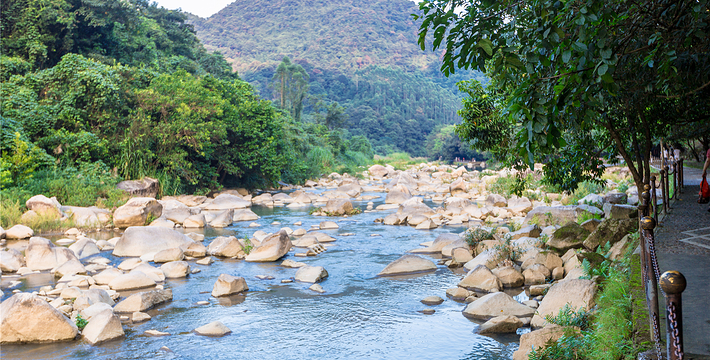 广东四会奇石河景区